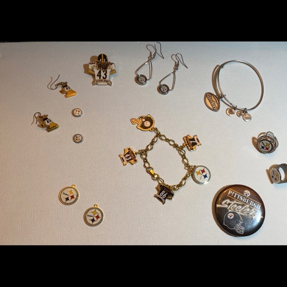 steelers jewelry lot
